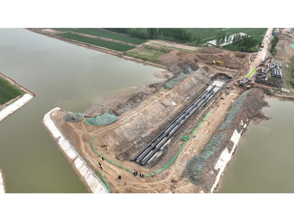 德州市向城區(qū)供水工程，管道多口徑、多管材，總長約40km